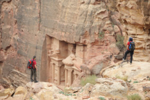 Trekking in Petra