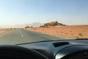 Desert Highway von Amman nach Aqaba