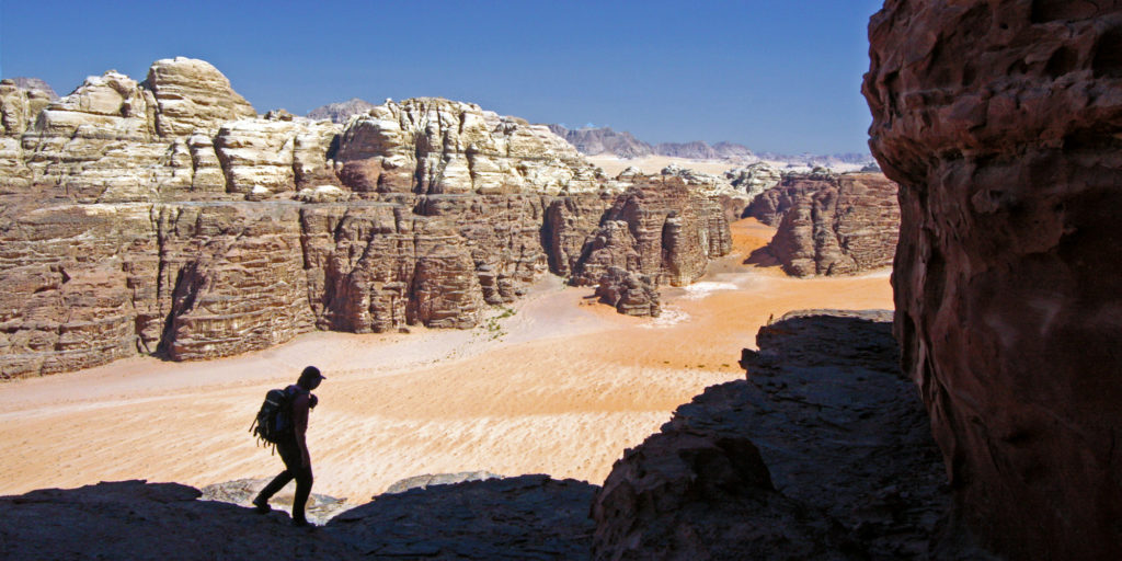 Wadi Rum Trekking in Jordanien