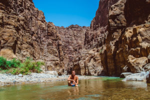Canyon im Wadi Mujib Nationalpark
